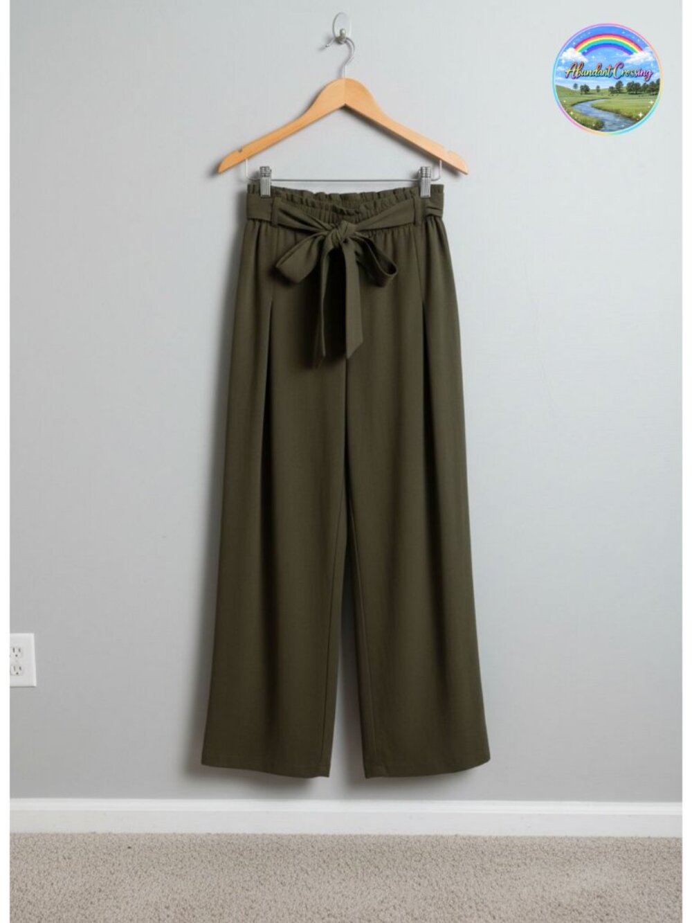 Women's High Waist Wide Leg Palazzo Pants